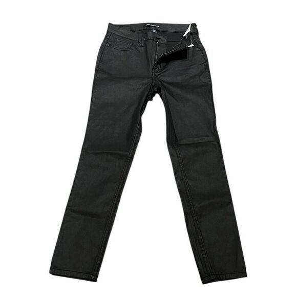 Calvin Klein Jeans Women’s High Rise Skinny Black Pants, Size 27 - Picture 3 of 10